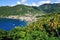 Town of Soufriere and its bay
