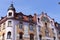 Town square of Boleslawiec, Poland