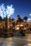 Town square at Christmas, Fuengirola, Spain.