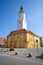 Town square of Kamienna Gora, Lower Silesia, Poland