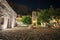 town square in monemvasia