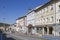 Town square of Zwiesel in Bavarian Forest