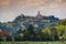 Town Straden and wineyards in Styria, Austria