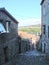 Town of Tui. Spain. The natural scenery of the town and the architecture of its old medieval streets.