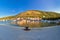 Town of Vis panoramic harbor view