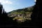 Town in the wonderful dolomite mountains / Saint Cristina in gardena valley