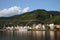 Town Zell at the Mosel river