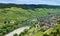 Town Zell and Moselle river, Germany