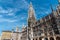 The townhall at the Marienplatz in Munich