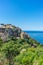 The townscape and cityscape of Corniglia, Cinque Terre, Italy