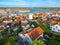 Townscape of Marstrand, Sweden