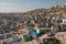 Township houses in the sand dunes in Cape Town, South Africa