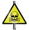 Toxic hazard sign