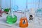 Toxic Lab Production of Orange Poison Juice Liquid