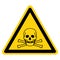 Toxic Material Symbol Sign, Vector Illustration, Isolate On White Background Label .EPS10