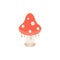 Toxic mushroom icon