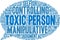 Toxic Person Word Cloud