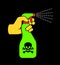 Toxic and poisonous spray