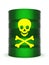 Toxic waste barrel