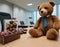 Toy Bear office worker.