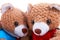 Toy bears together