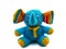 Toy blue elephant