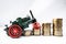 Toy cars with gold coins show To growth, saving money for car loans