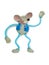 Toy dancing mouse