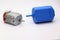 Toy DC motor along with 3D printed dc motor used in various diy projects