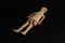 Toy doll from archaeological excavation ,