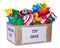 Toy donation box