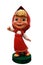 Toy girl Masha figure from the animated film for children