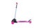 Toy pink scooter for kids