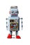 Toy robot isolated