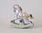 Toy rocking horse ceramic.