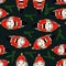 Toy soldier seamless pattern. Kids wallpaper with character.