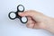 Toy stress Fidget spinner hand