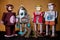 Toy Tin Robot Gathering 05