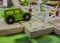 Toy traffic train playground children child play concept