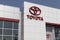 Toyota Car and SUV Logo and Signage. Toyota is popular because of its reliability, fuel mileage and commitment to lower emissions