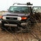 Toyota FJ Cruiser enjoying the rain