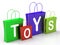 Toys Bags Shows Retail Shopping and Buying
