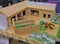 Toys Farmyard Sheds Buildings Barns animals tractors at a Show in Northern Ireland