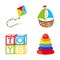 Toys icons