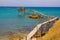 Trabocco at the Italian coast, Abruzzo - Italy.