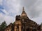 Traces of history of nations Thailand, ruins,Believe of buddhism