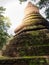 Traces of history of nations Thailand, ruins,Believe of buddhism