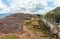 Traces and remnants of an ancient civilization. Archaeological site of El Fuerte de Samaipata, Bolivia