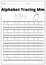 TRACING ALPHABET Mm Worksheet