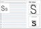 Tracing Worksheet -Ss